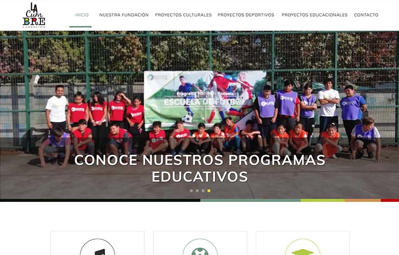 Hostito - nuestro diseño web de sitio web para vivechile360.cl