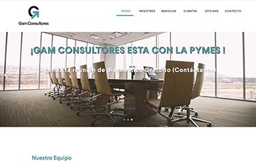Hostito - nuestro diseño web de sitio web para gamconsultores.cl