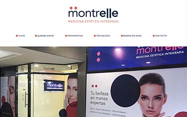 Hostito - nuestro diseño web de sitio web para montrelle.cl
