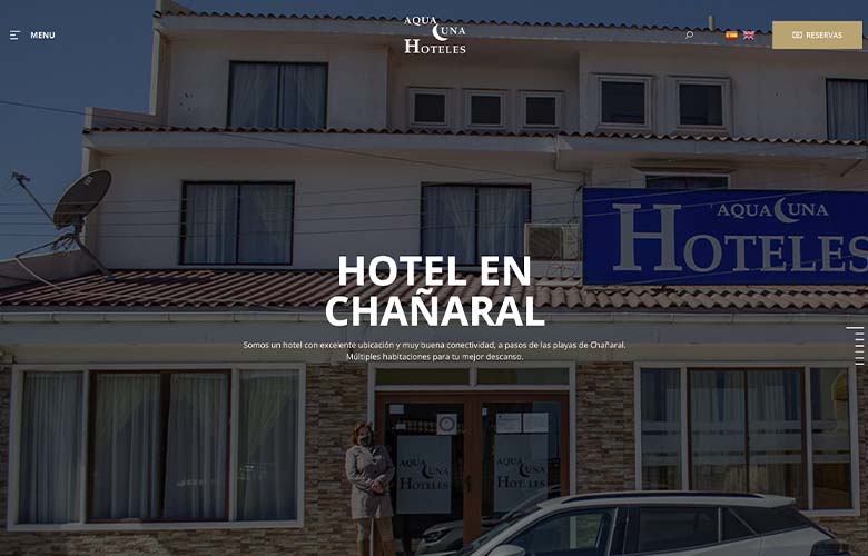 Hostito - Sitio web desarrollado en plataforma WooCommerce con módulo de reserva en línea integrado y pago vía Webpay.