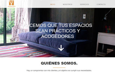 Hostito - nuestro diseño web de sitio web para arrayandeco.cl