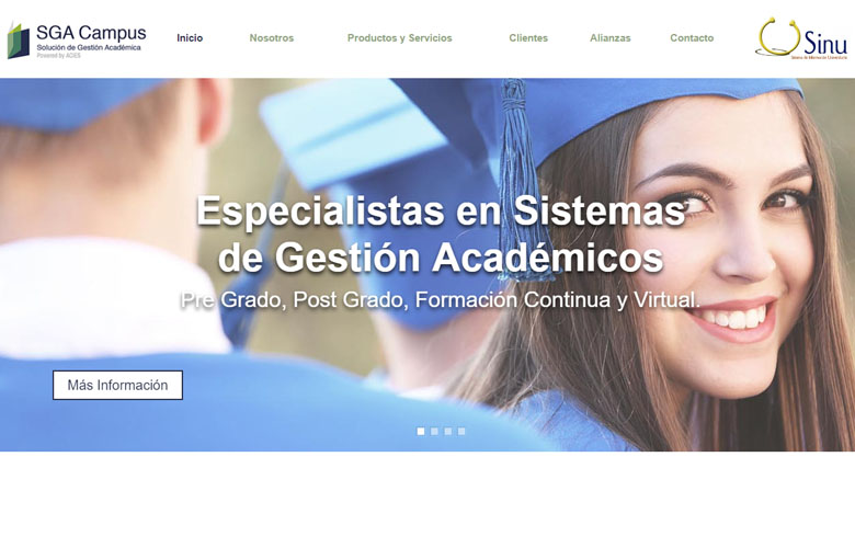 Hostito - nuestro diseño web de sitio web para sgacampus.com